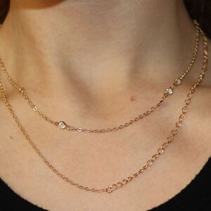 Elegant Gold Chain Necklace
